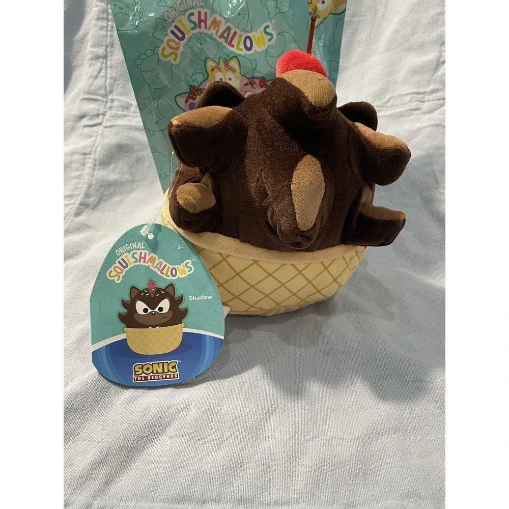 NEW Open Bag Squishmallows Mystery Squad Sonic The Hedgehog Scented - Shadow